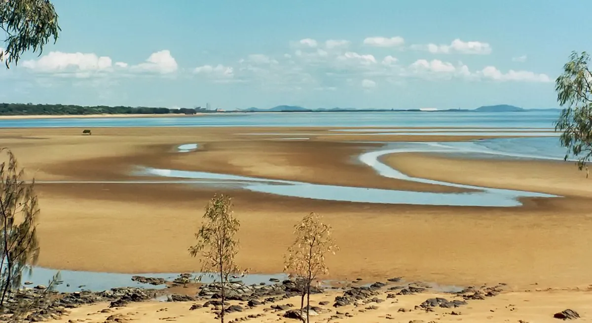 The Central Queensland coast near Calliope