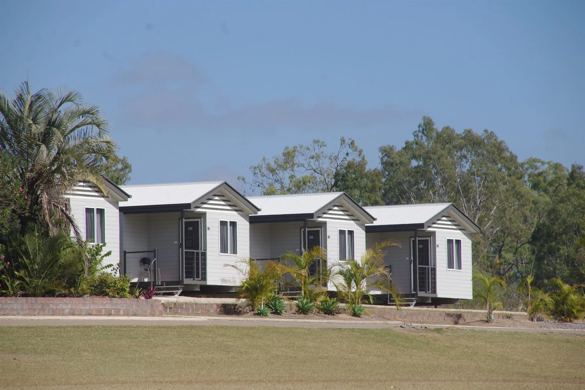 Garden cabins at Parklands Resort Calliope